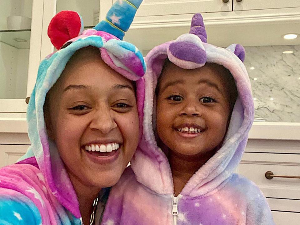 Tia Mowry and Cairo