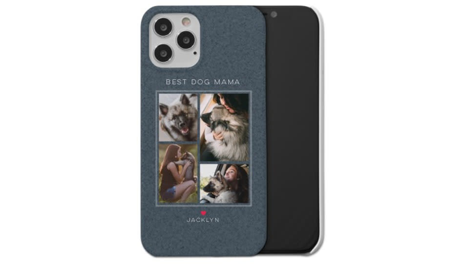 This iPhone case is an homage to a furry friend. (Photo: Shutterfly)