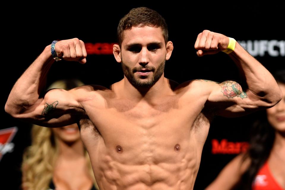 Chad Mendes’ two-year ban from UFC is finally over and he’ll be back in the Octagon on Saturday. (Getty)