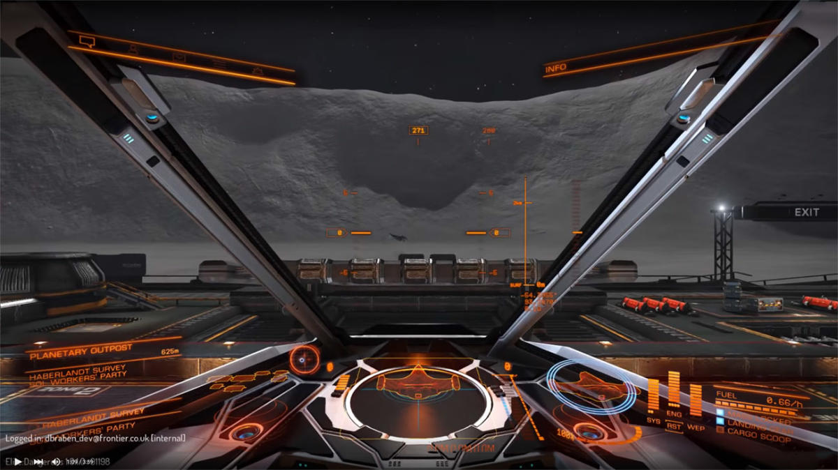 Explore the surfaces of planets in 'Elite: Dangerous' beta