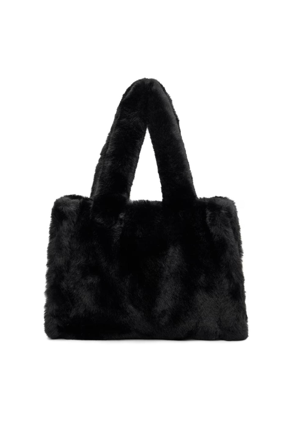 Stand Studio Black Liz Tote