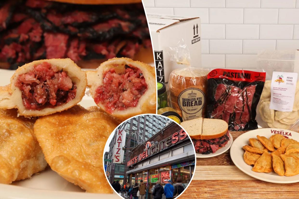 Katz's Deli and Veselka have teamed up to bring the best of both worlds to plates everywhere.