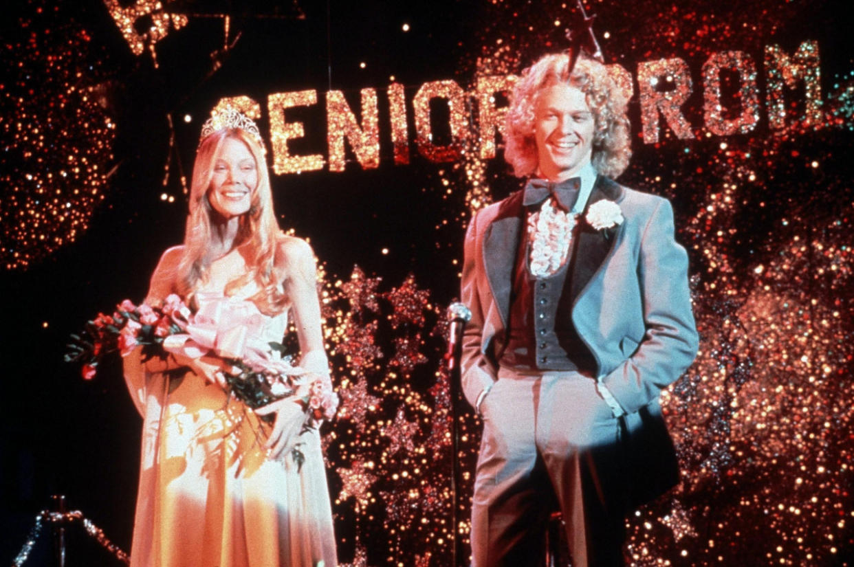 Sissy Spacek and William Katt in 'Carrie'