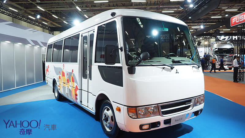 台灣首場商業車博覽會！Fuso展現純電概念車E-Fuso Vision One！