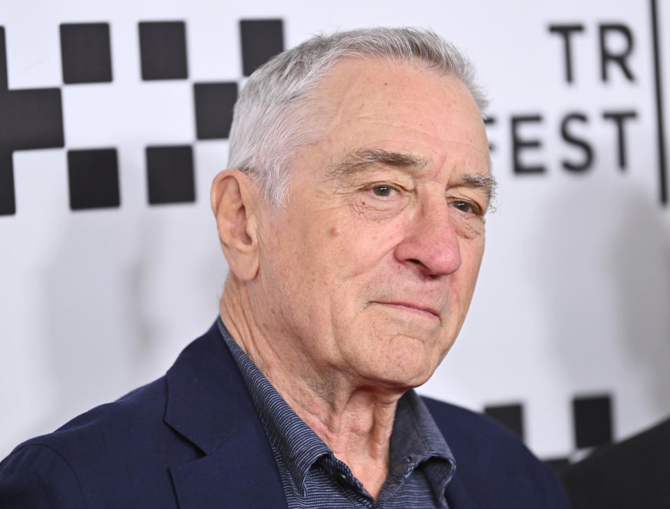 Closeup of Robert De Niro