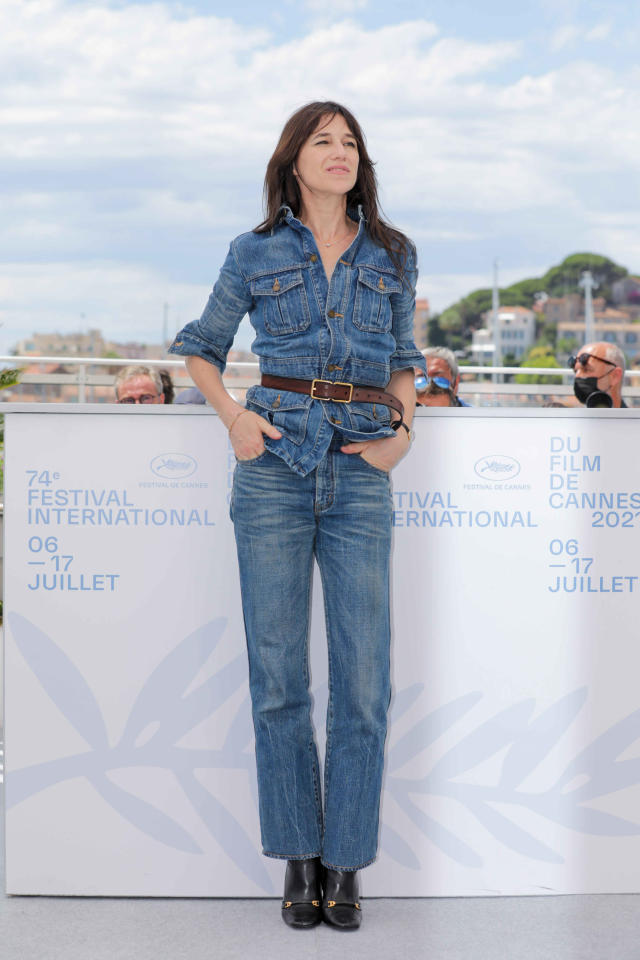 Leave It To Charlotte Gainsbourg To Rock a Canadian Tuxedo at