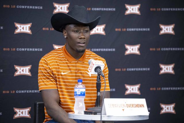 DeMarvion Overshown lives his dream in playing for Cowboys, Longhorns