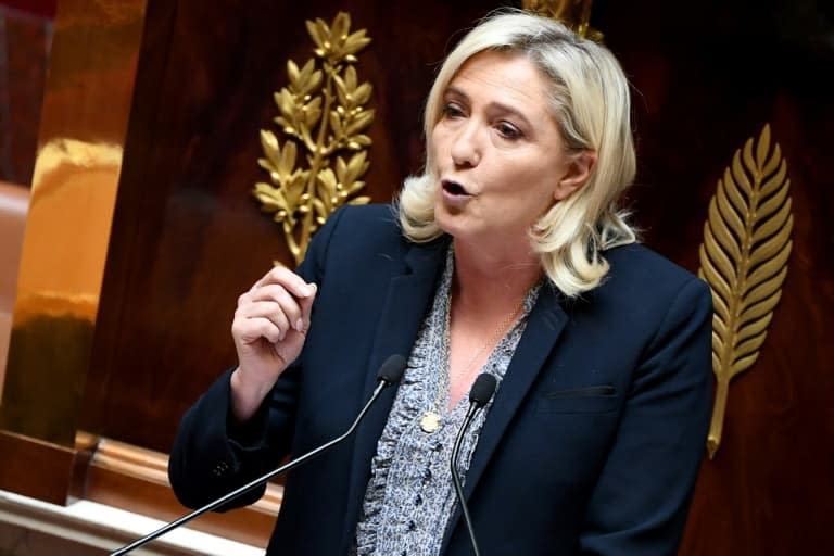 Marine Le Pen, le 6 juillet 2022, à l'Assemblée nationale à Paris - BERTRAND GUAY © 2019 AFP