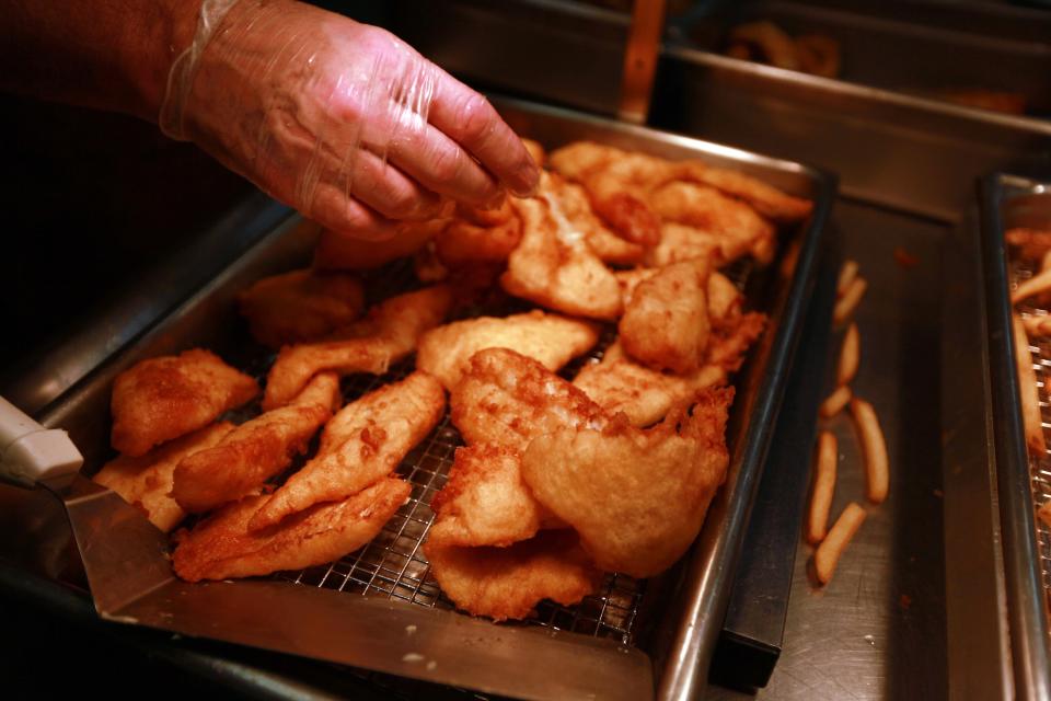 Fish fries are a mainstay of Lent, when many Christians abstain from eating meat.