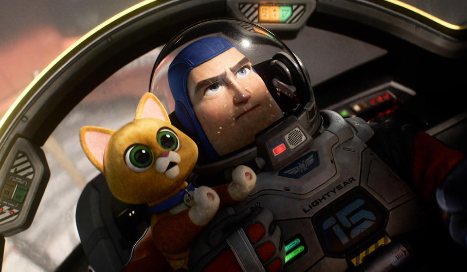 Fotograma de la película 'Lightyear', el spin-off del astronauta de Toy Story (Foto: Disney/Pixar)