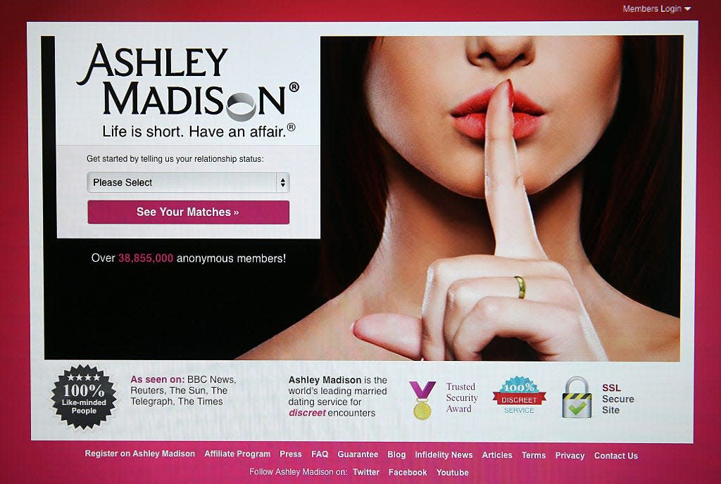 Despite major past controversies, Ashley Madison is still popular, ranking second on a list of most googled dating sites in Louisiana.