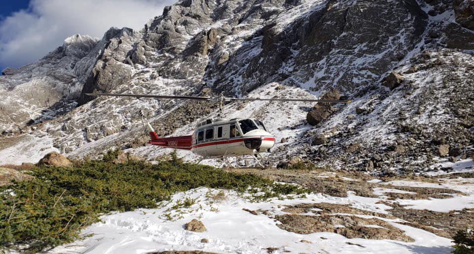 Rescue teams successfully completed the highly technical recovery of a 29-year-old Denver woman's body from Kit Carson Peak in Colorado. Source: Facebook/Saguache County Search & Rescue