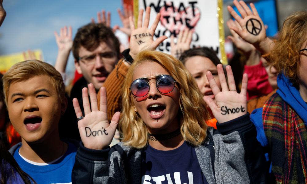 The march in Washington was expected to draw half a million people.