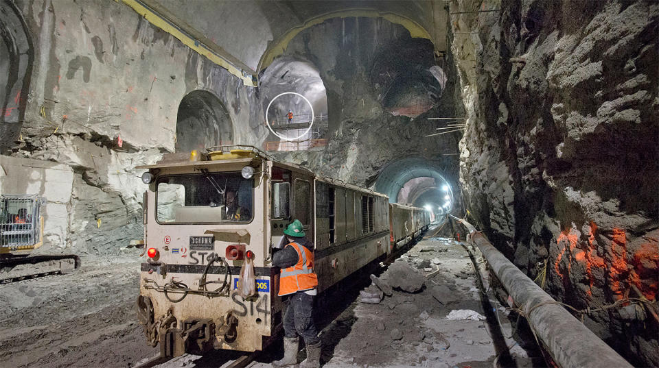 The East Side Access project