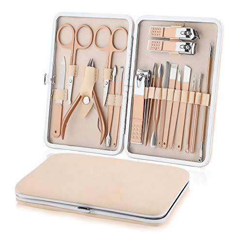 5) Manicure Set Nail Clippers Pedicure Kit