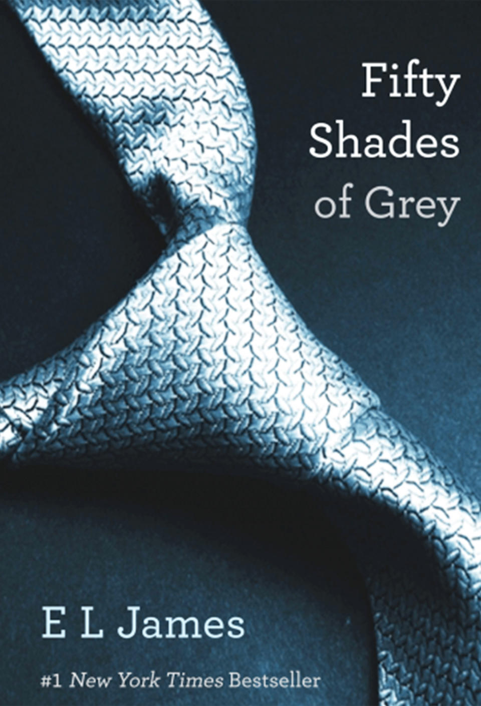 Fifty Shades of Grey book cover (EL James  / www.eljamesauthor.com)