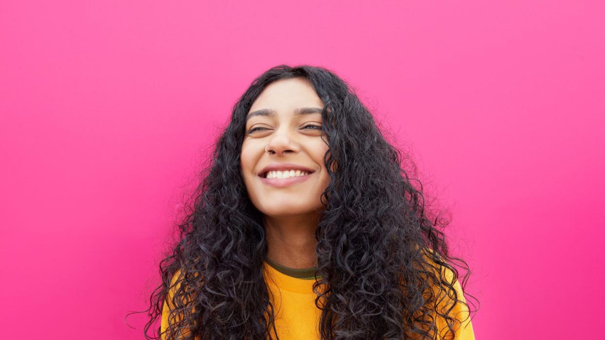 How to Plop curly hair