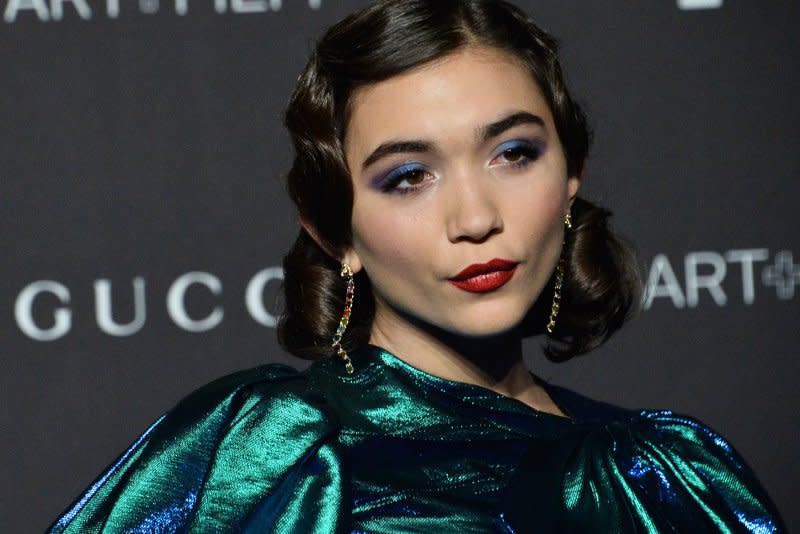 Rowan Blanchard attends the eighth annual LACMA Art+Film gala at the Los Angeles County Museum of Art in Los Angeles in 2018. File Photo by Jim Ruymen/UPI