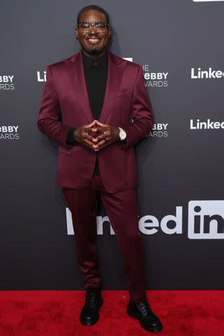 <p>Michael Loccisano/Getty</p> Lil Rel Howery attends 28th Annual Webby Awards at Cipriani Wall Street on May 13, 2024