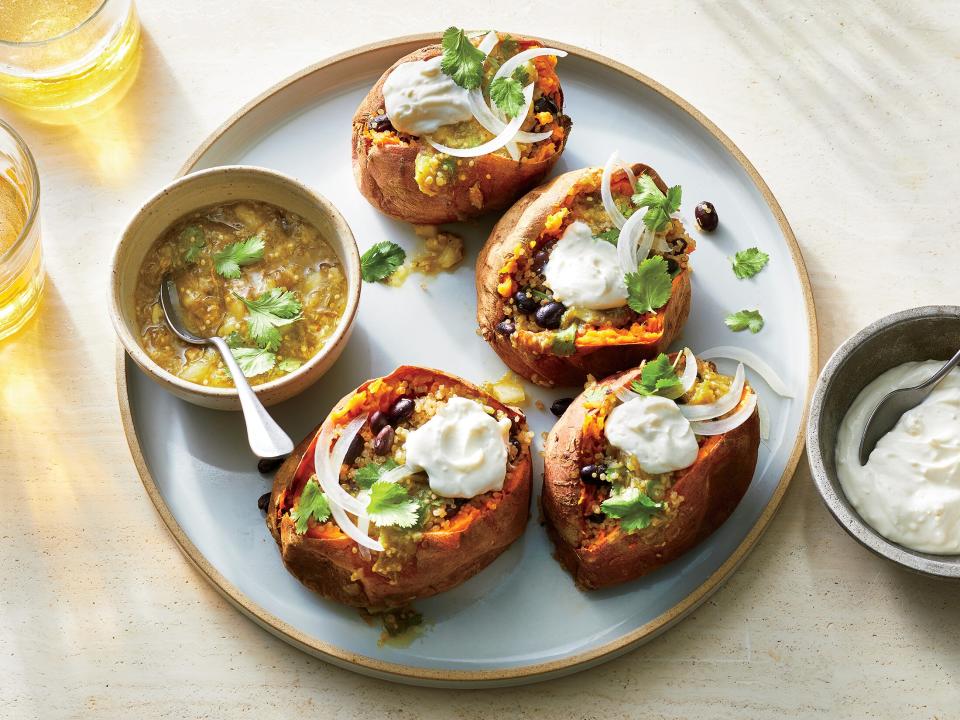 Southwestern-Style Stuffed Sweet Potatoes