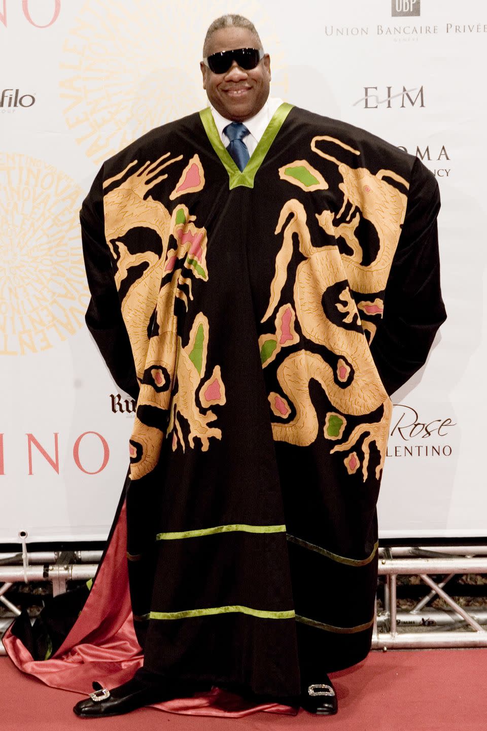 <p>One of Talley's most iconic looks, worn for Valentino's 45th anniversary party. </p>
