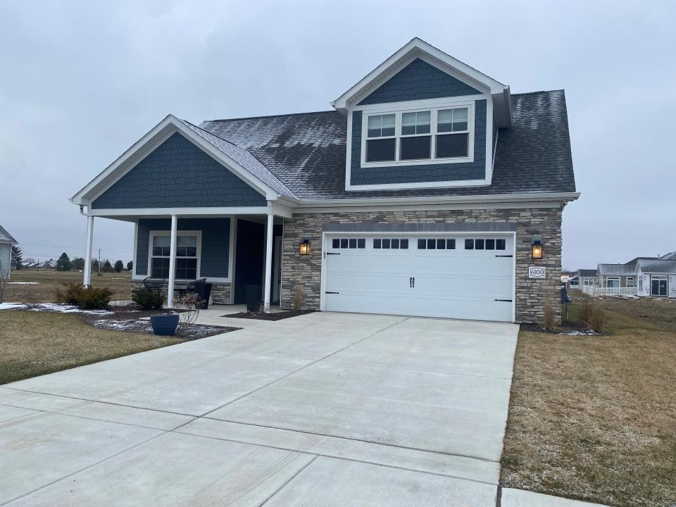 The model home for The Courtyards at Belle Terra, 6100 Gilwell Drive, West Lafayette.