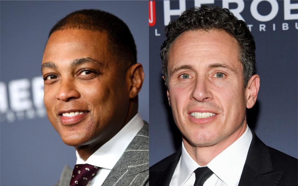 Don Lemon and Chris Cuomo