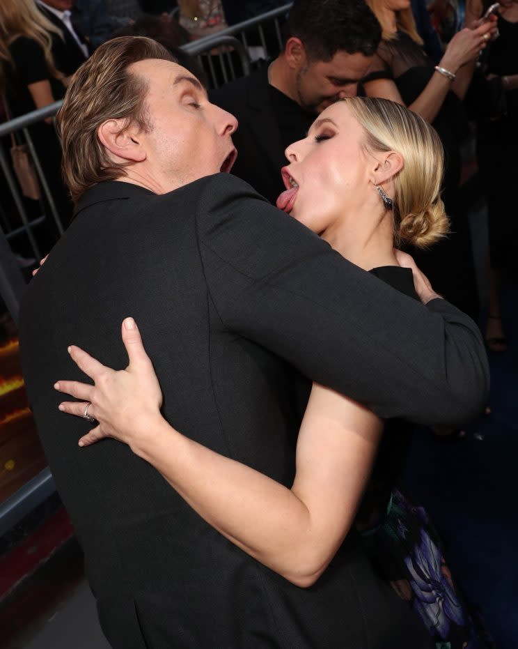 Kristen Bell and Dax Shepard at the 