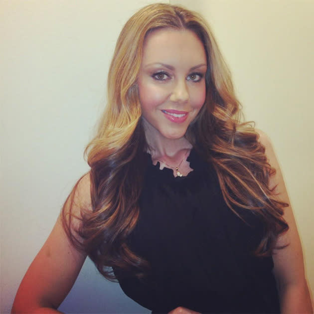 Celebrity Twitpics: Michelle Heaton is back to her former self after her double mastectomy before Christmas. This week she’s had a hair overhaul, and tweeted this photo of her shiny new locks. Copyright [Michelle Heaton]