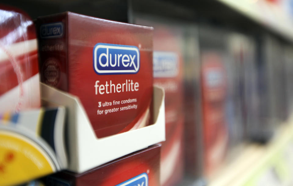 Several batches of Durex <span>Real Feel and Latex Free condoms have been recalled.</span> Photo: Chris Ratcliffe/Bloomberg/Getty