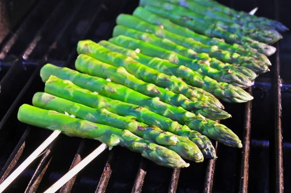 Skewer Grilled Asparagus