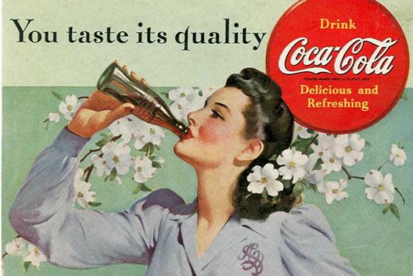  Coca Cola ad from the 1930s. 