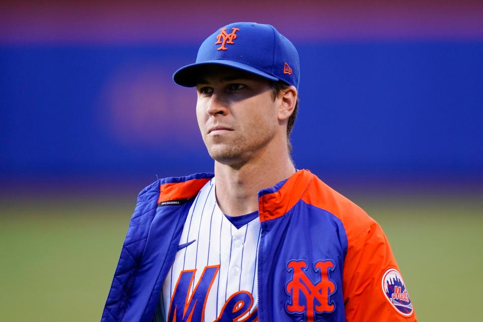 New York Mets pitcher Jacob deGrom. (AP File Photo/Frank Franklin II)