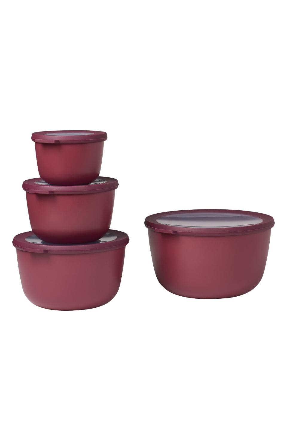 <br><br><strong>Rosti Mepal</strong> Cirqula Set of 4 Storage Bowls, $, available at <a href="https://go.skimresources.com/?id=30283X879131&url=https%3A%2F%2Fwww.nordstrom.com%2Fs%2Frosti-mepal-cirqula-set-of-4-storage-bowls%2F6116199" rel="noopener" target="_blank" data-ylk="slk:Nordstrom;elm:context_link;itc:0;sec:content-canvas" class="link ">Nordstrom</a>