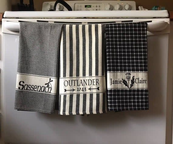 Decorative Outlander Towels