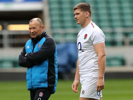 Jones is comfortable with Farrell playing in the Championship (Getty)