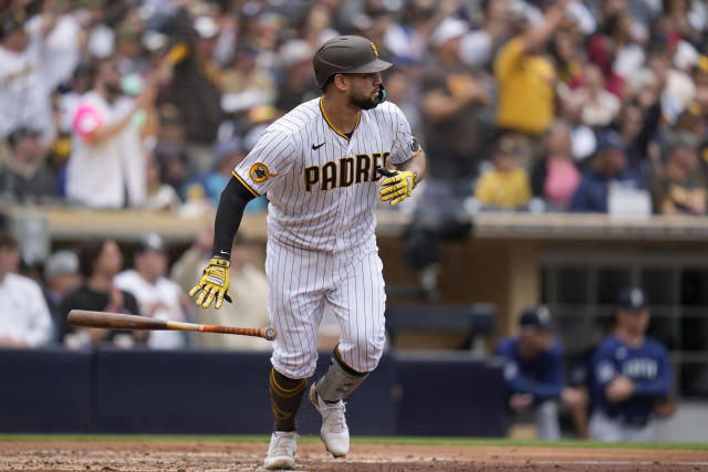 Sanchez hits Padres' first grand slam of season in 10-3 win over