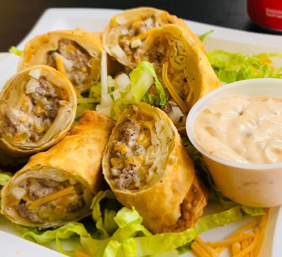Piri Piri Kitchen in Somerset is serving up Big Mac Egg Rolls as past of its weekend specials.