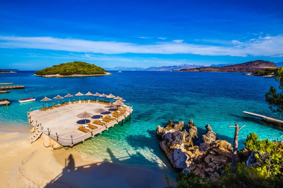 Just a boat ride from Corfu, Ksamil sits on the sparkling Ionian Sea (Getty Images/iStockphoto)