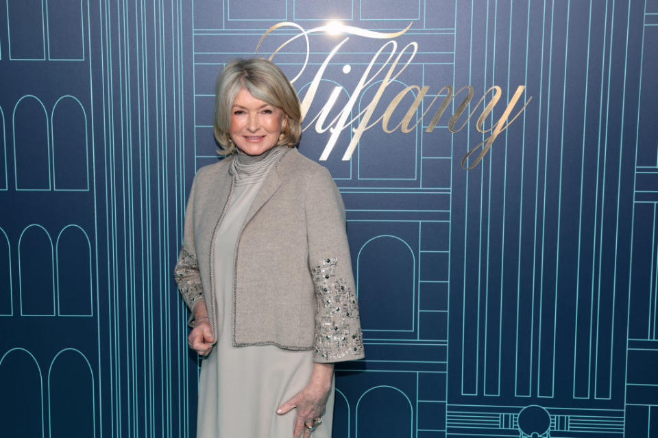 Closeup of Martha Stewart