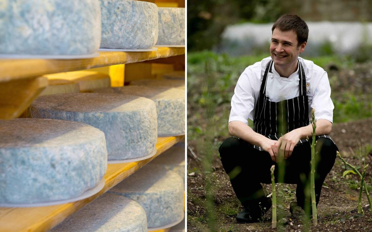 Gravetye Manor's Michelin-starred head chef George Blogg spent his formative years working for Philip Howard at The Square in Mayfair and David Everitt-Matthias at Le Champignon Sauvage in Gloucestershire - Gravetye Manor/High Weald Dairy