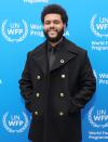 <p>The Weeknd is announced as a Goodwill Ambassador for the U.N. World Food Programme on Oct. 7 in West Hollywood. </p>