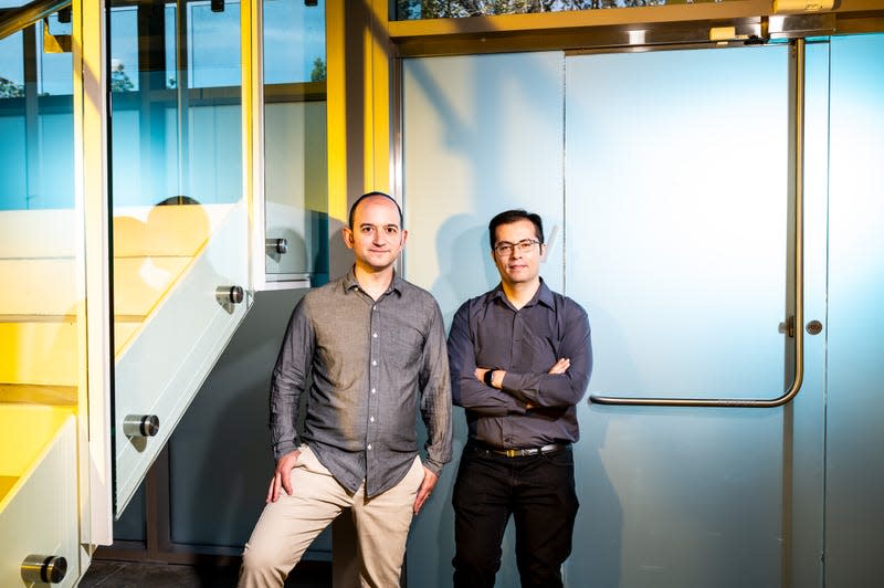 Character.AI’s co-founders, Noam Shazeer (left) and Daniel de Freitas Adiwardana - Photo: Winni Wintermeyer/The Washington Post (Getty Images)