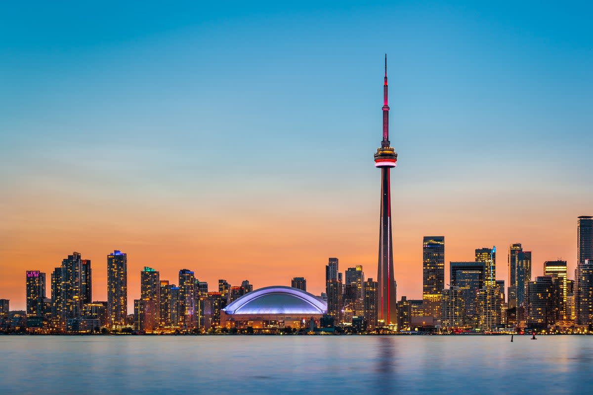 A view of the Toronto skyline, including the CN Tower (Getty Images/iStockphoto)