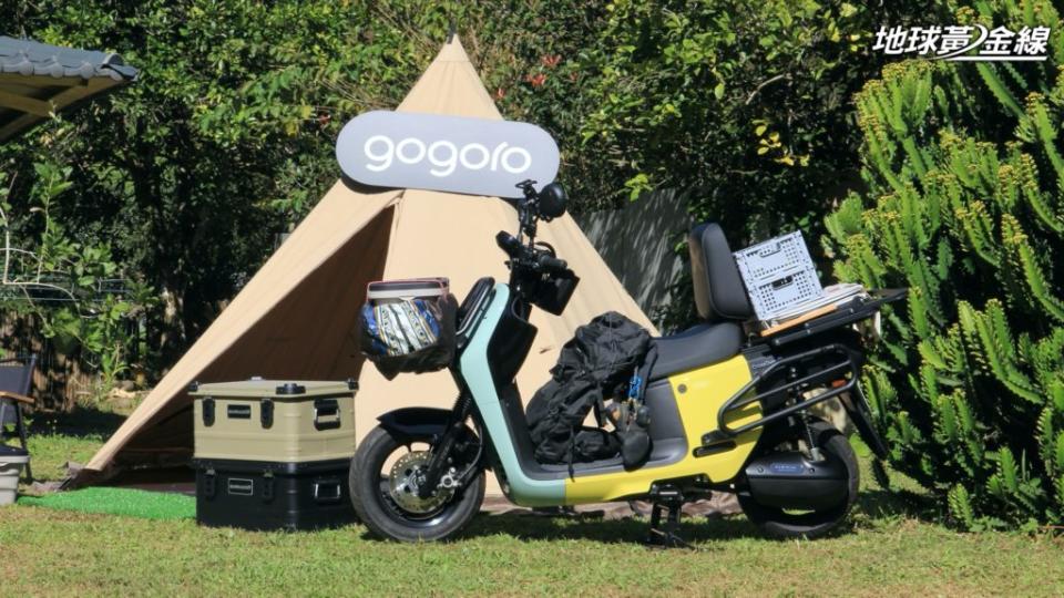 正如同四輪領域當中的跨界休旅車， Gogoro CrossOver能夠帶來豐沛實用機能。(圖片來源/ 地球黃金線)
