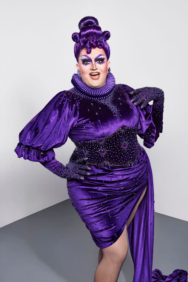 Lawrence Chaney in their Drag Race UK publicity photo (Photo: BBC/World of Wonder/Ray Burmiston)