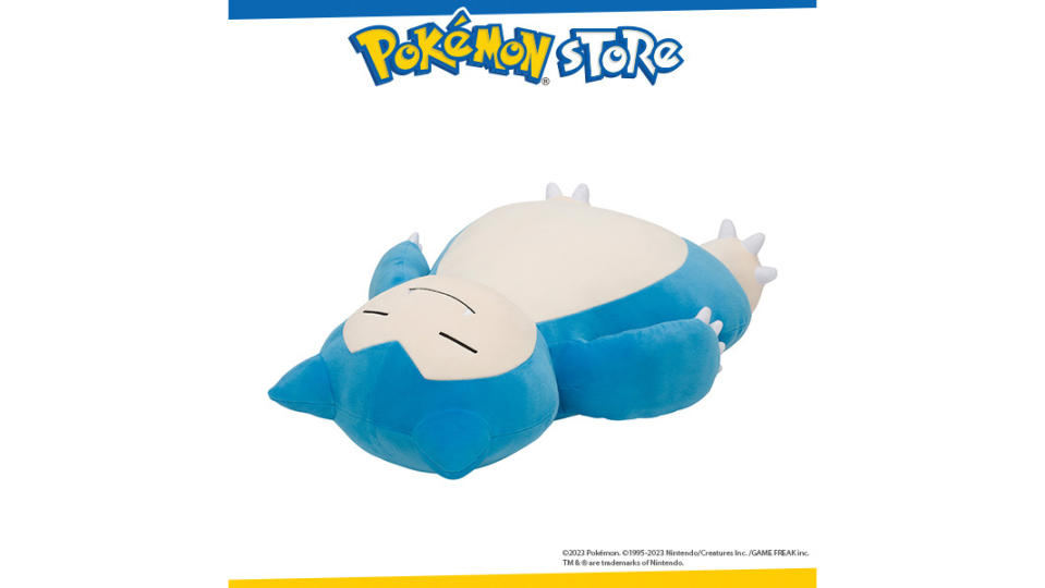 Pokémon Center Original Mochi Texture Cushion Snorlax Meow Meow Meow Sprigatito. (Photo: Shopee SG)