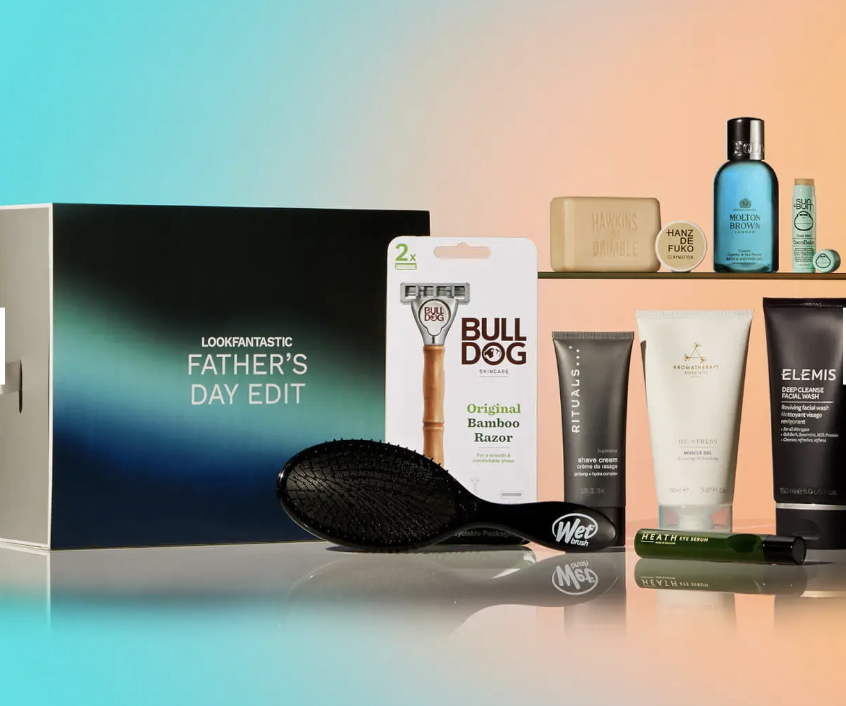 LookFantastic’s Father’s Day kit. PHOTO: LookFantastic