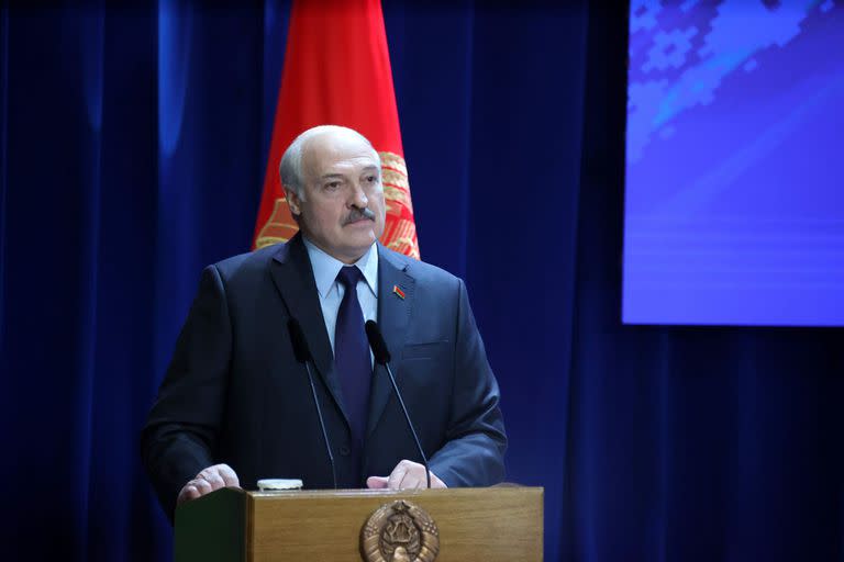 08/10/2021 Alexander Lukashenko, presidente de Bielorrusia