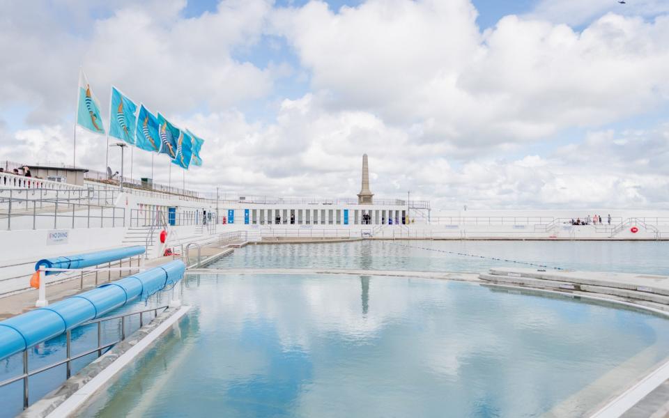 The Penzance anniversary swimming pool